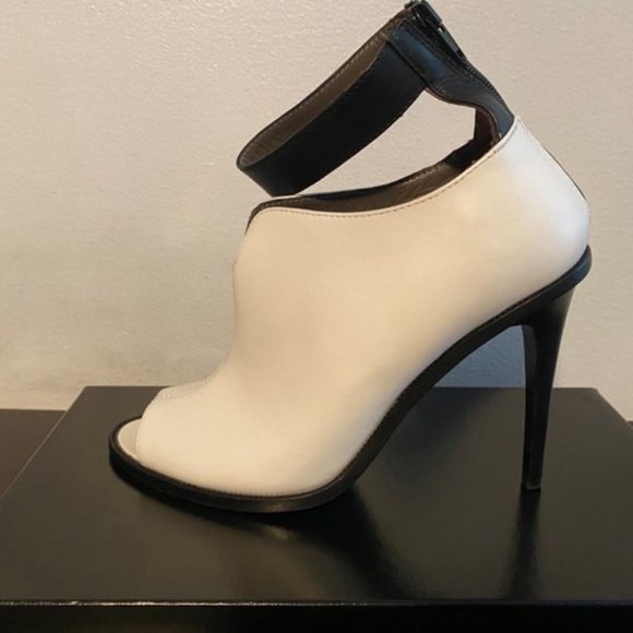 TIBI NEW YORK "ABBIE"   Peep Toe  Booties Stiletto - Picture 6 of 6